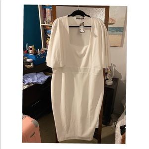 Plus size White dress